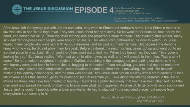 The Jesus Discussion | EP 5 | Mark