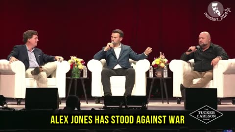 Alex Jones: I'm for the war peacefully with information against the globalists