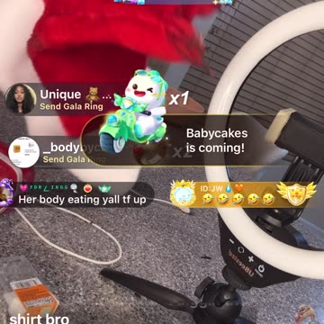 TKO catches his Santa hat on fire with the candle 12/12/23 #bigoclipandsip