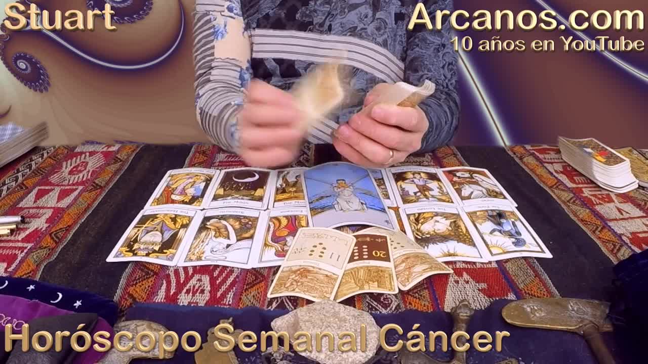 CANCER ENERO 2018-03-14 al 20 Ene 2018-Amor Solteros Parejas Dinero Trabajo-ARCANOS.COM