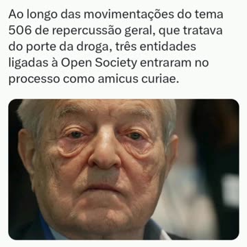 Descriminalização da maconha chegou ao STF com atuação de ONGs financiadas por George Soros