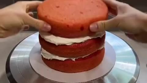Amazing Cotton Candy Cake tiktok drippycakes