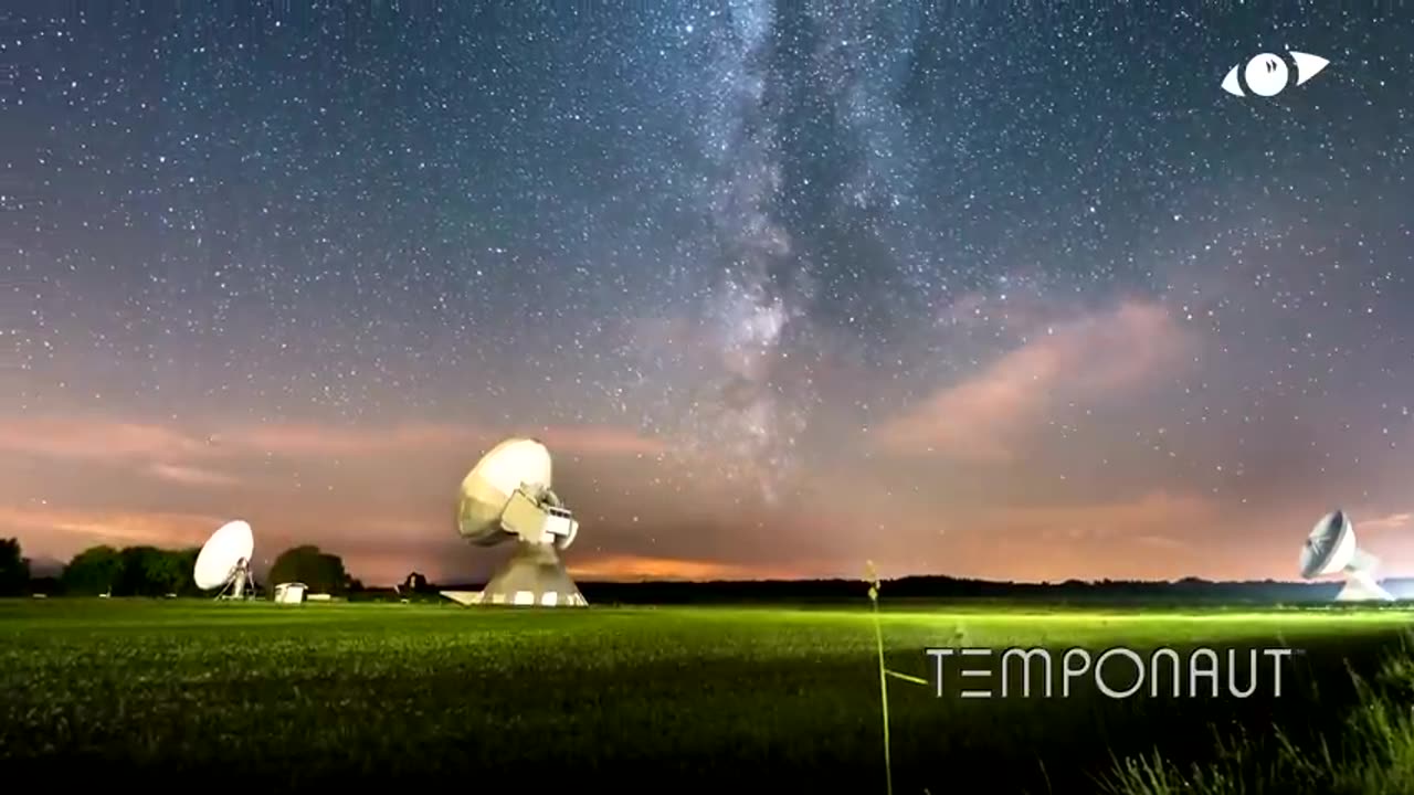 Satellite Ground Station Timelapse