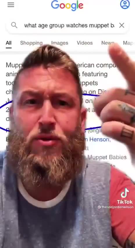 Disney dysphoria afflicts baby gonzo.