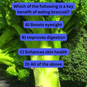 "How Well Do You Know Broccoli? 🥦❓"