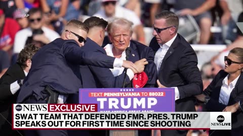 SWAT team at Trump assassination attempt speak out