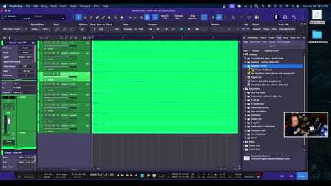 Exporting Drum MIDI Files in Studio On - Presonus Studio One - Home Studio Trainer Show