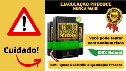 Destruidor de ejaculação precoce funciona