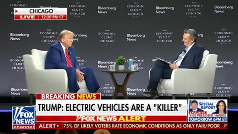 Trump schools Bloomberg on tariffs and gets a standing ovation