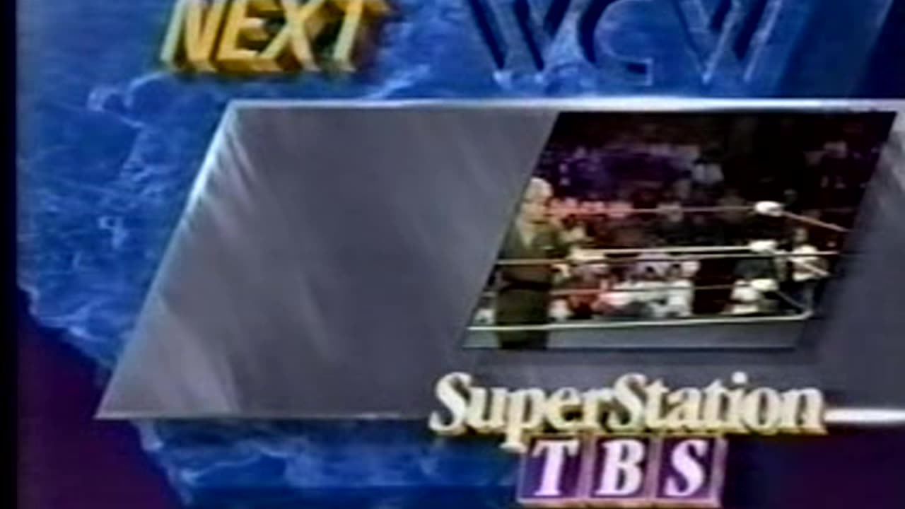 NWA World Championship Wrestling Apr 15 1989 VHS RIP