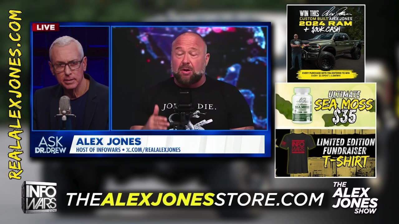 WATCH: Alex Jones & Dr. Drew Wargame How To Defeat The New World Order