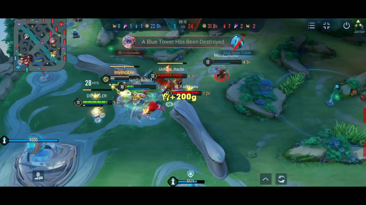 Massive Damage Penta Kill By Teeri