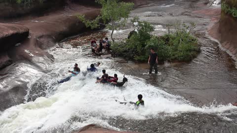 Nature's Wonderful Waterslide