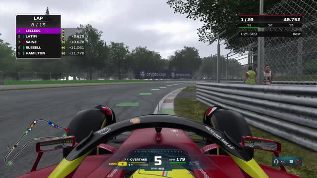 F1 22 | Monza as Charles Leclerc