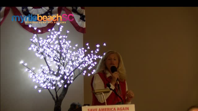 Barbara Arthur Speaks At Horry County Debate