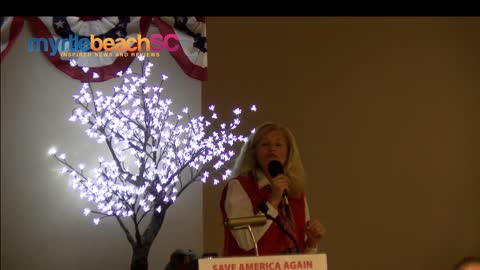 Barbara Arthur Speaks At Horry County Debate