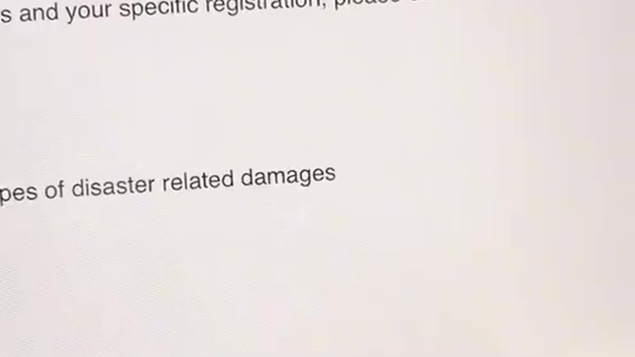Pissed off disaster residents!