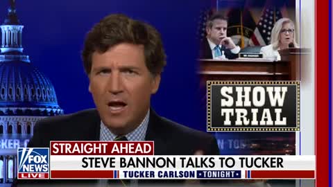 Tucker Carlson Reacts To Steve Bannon’s Conviction