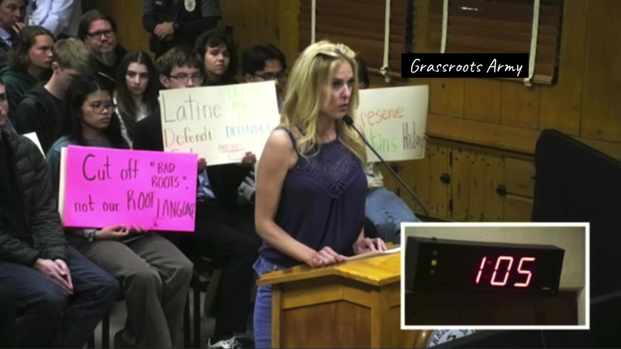 School Board Interrupts Mom When She Reads From A School Library Book bc It's Inappropriate For Kids