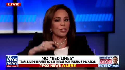 Ukraine/Russia situation wouldn't be happening if Trump was in charge - Judge Jeanine Pirro