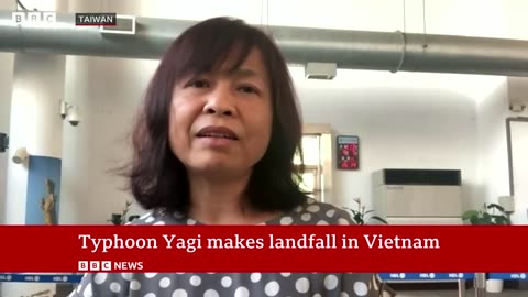 Deadly Super Typhoon Yagi hits Vietnam | BBC News