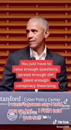 Barack Obama at Stanford Cyber Policy Center