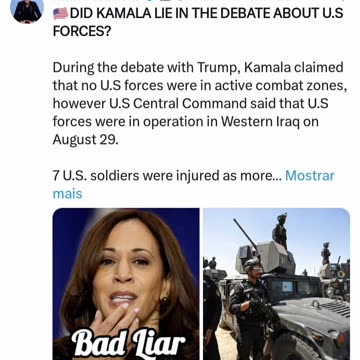 KAMALA HARRIS BAD LIAR