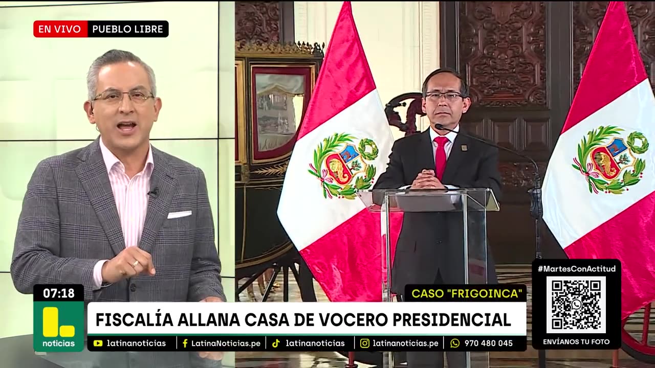 Ley del Congreso impidió detención de vocero presidencial y otros 14 implicados en caso Qali Warma