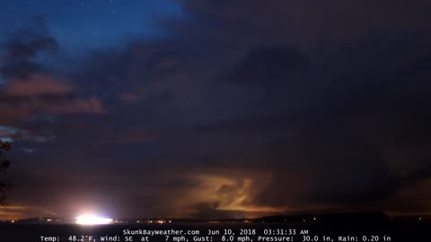 Missile Launched Near Naval Air Station Whidbey Island - June 10, 2018