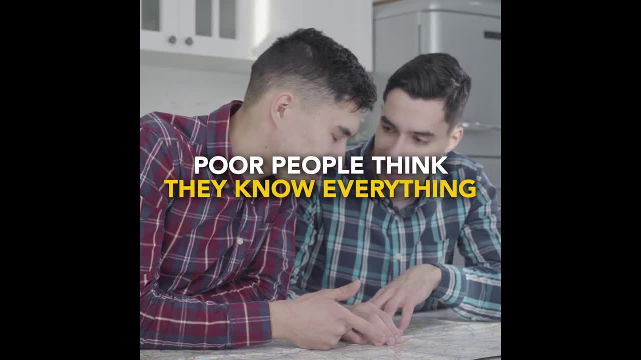 4 Things What Poor People Do