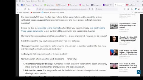 Hurricane Helene Exposed As ‘Engineered Weapon’ as Part of Elite’s Land Grab Project