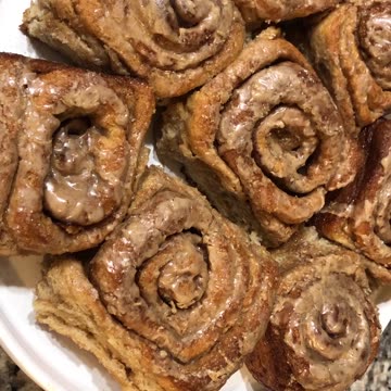 MOST SCRUMPTIOUS Cinnamon Rolls made with freshly milled flour