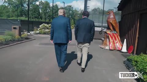 NEW: Tucker release a teaser for his interview with Trump