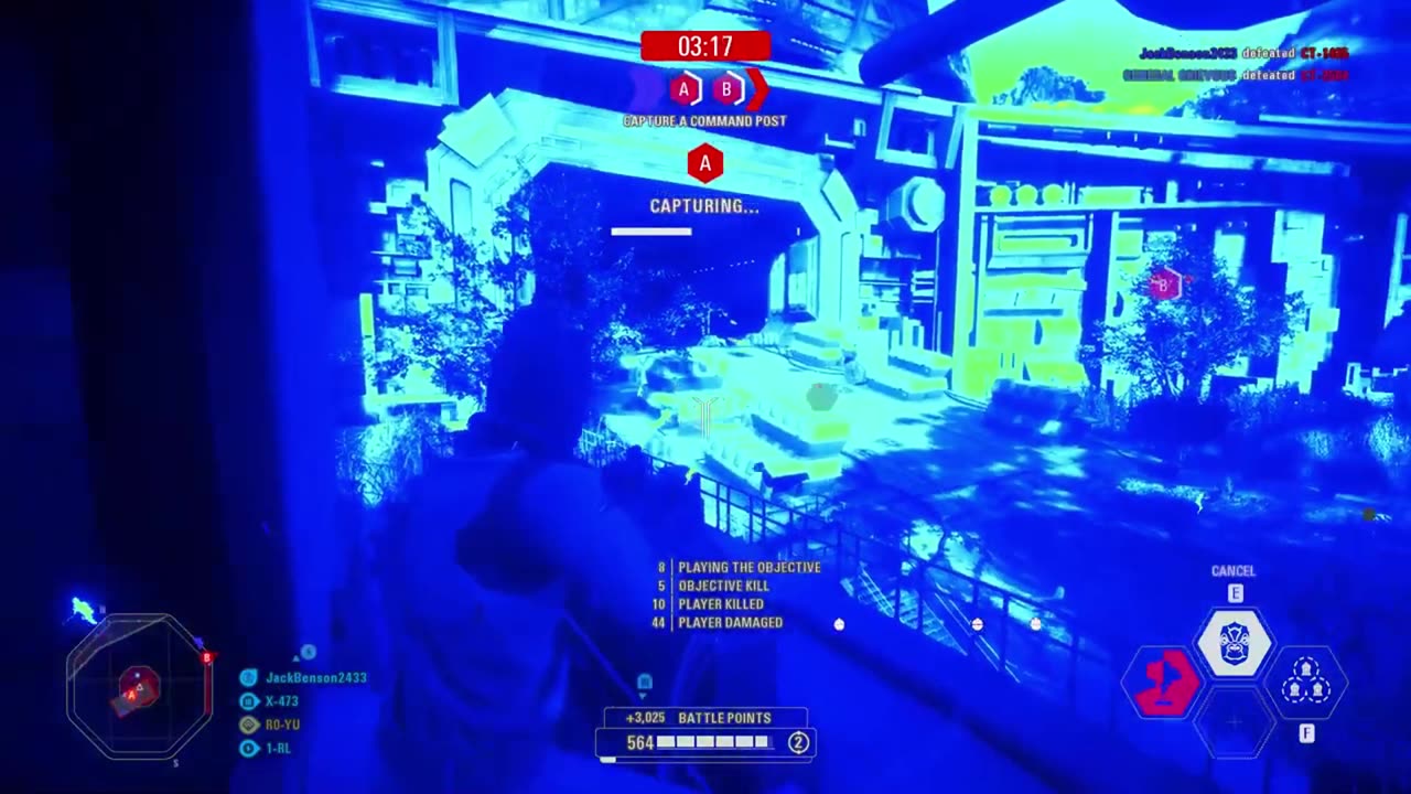 SWBF2: Instant Action Mission (Attack) Separatist Kashyyyk Gameplay