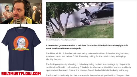 Crazy Woman Shoots Helpless Baby in Front of His Parents in Philly