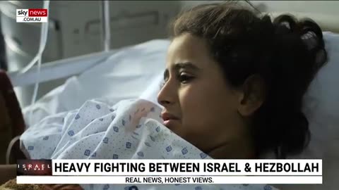 Nine-year-old girl details being wounded by Israeli airstrike