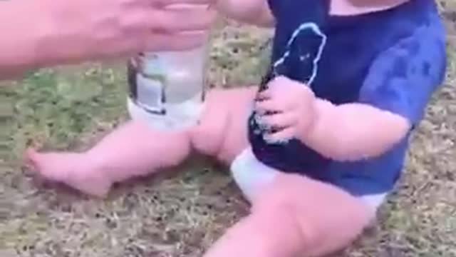 Funny Baby Videos playing