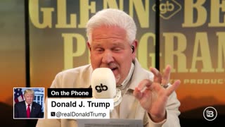 Trump tells Glenn Beck who's REALLY running the country and it isn't Biden or Harris