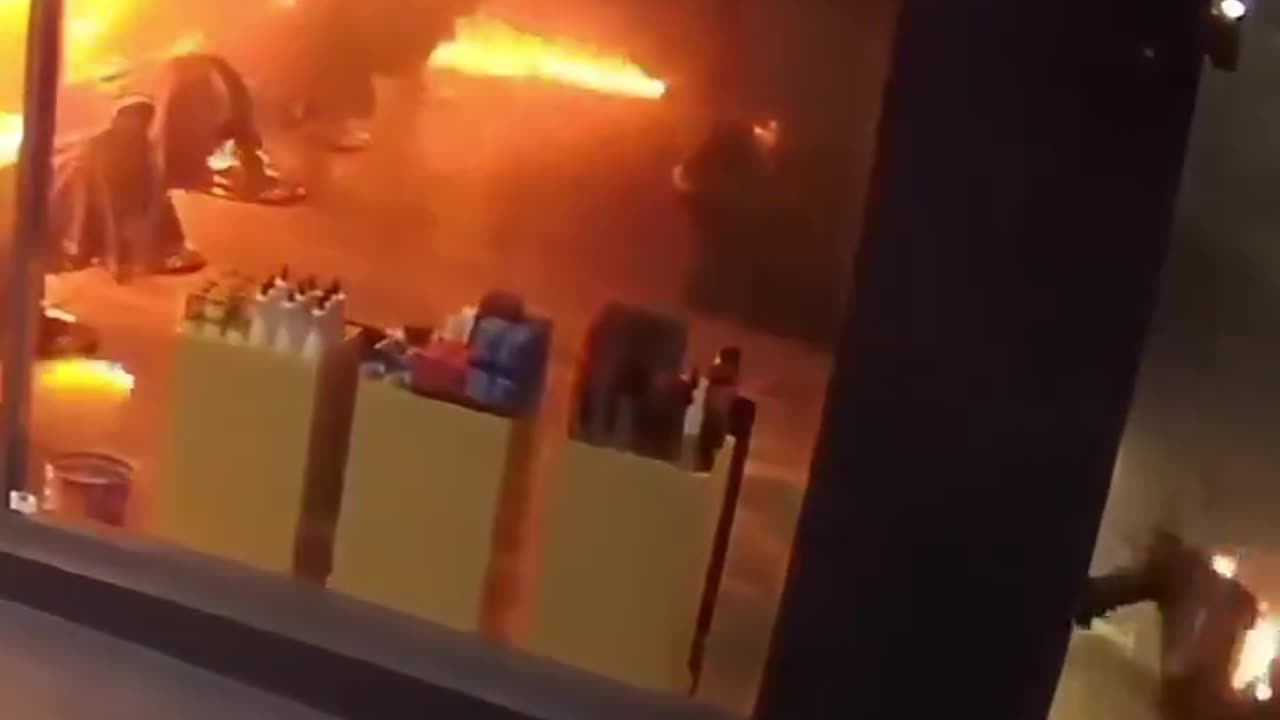 Australia: An arsonist scores a hot dose of Instant Charbroiled Karma for his stupidity.