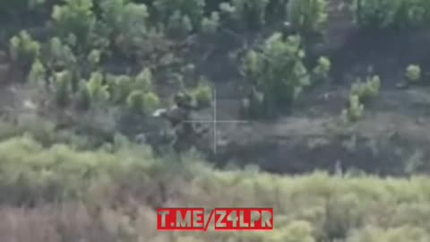 Russian Soldier vs. Two Ukrainian FPVs