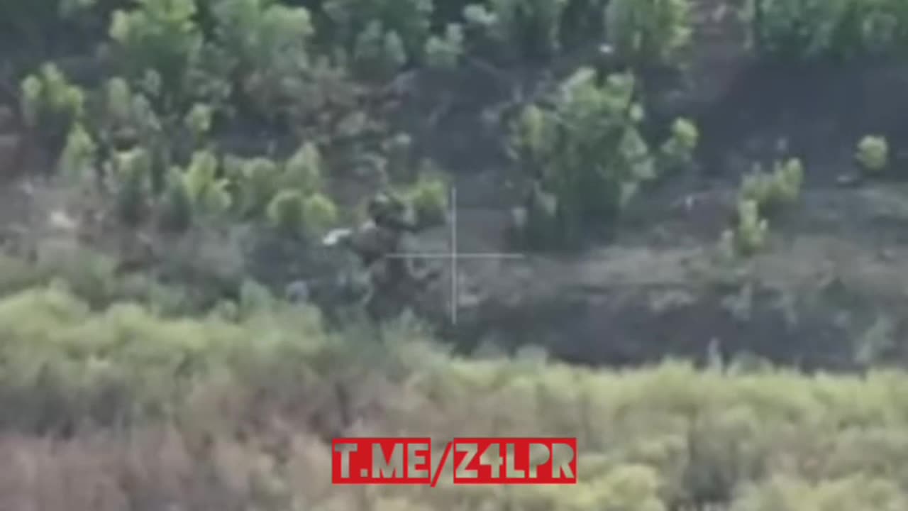 Russian Soldier vs. Two Ukrainian FPVs