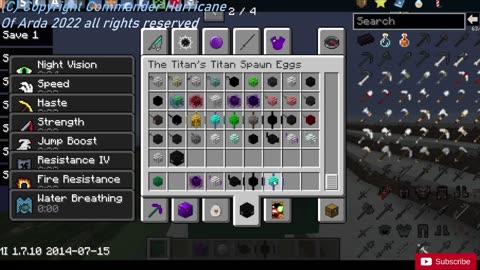 Minecraft Mod Showcase The Titans mod WIP updates
