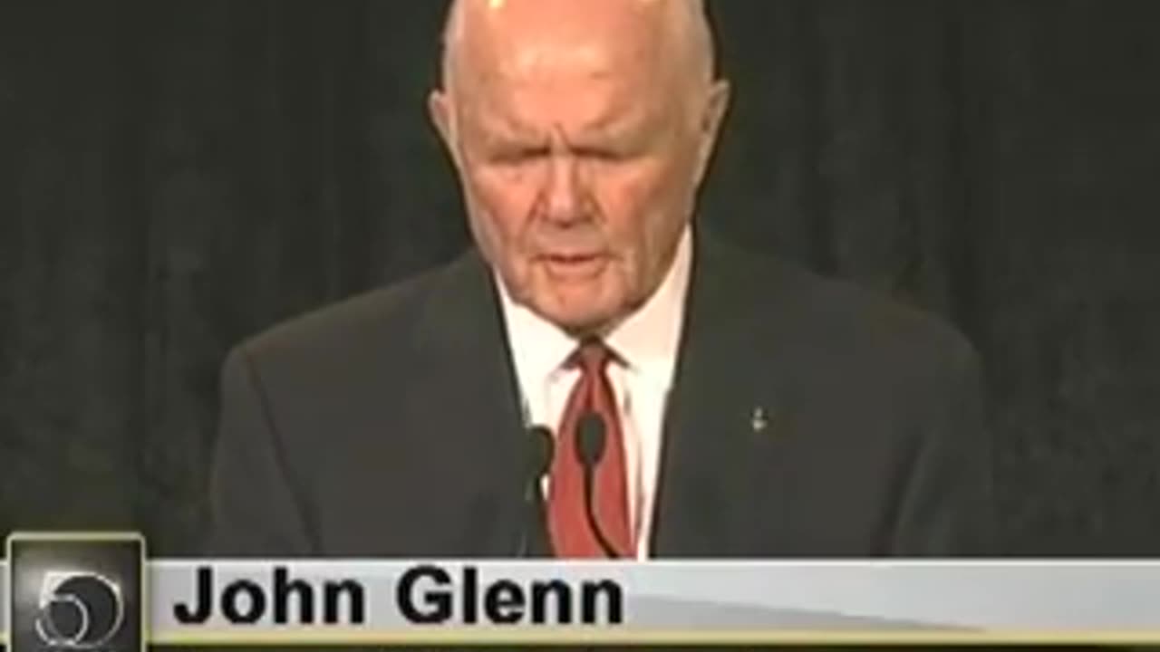 John Glenn: NASA 50th Anniversary