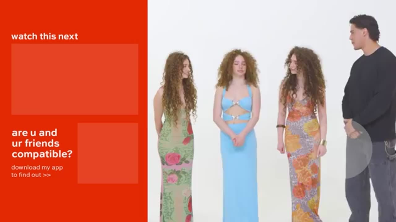 triplets blind date for each other (ft. the kalogeras sister)