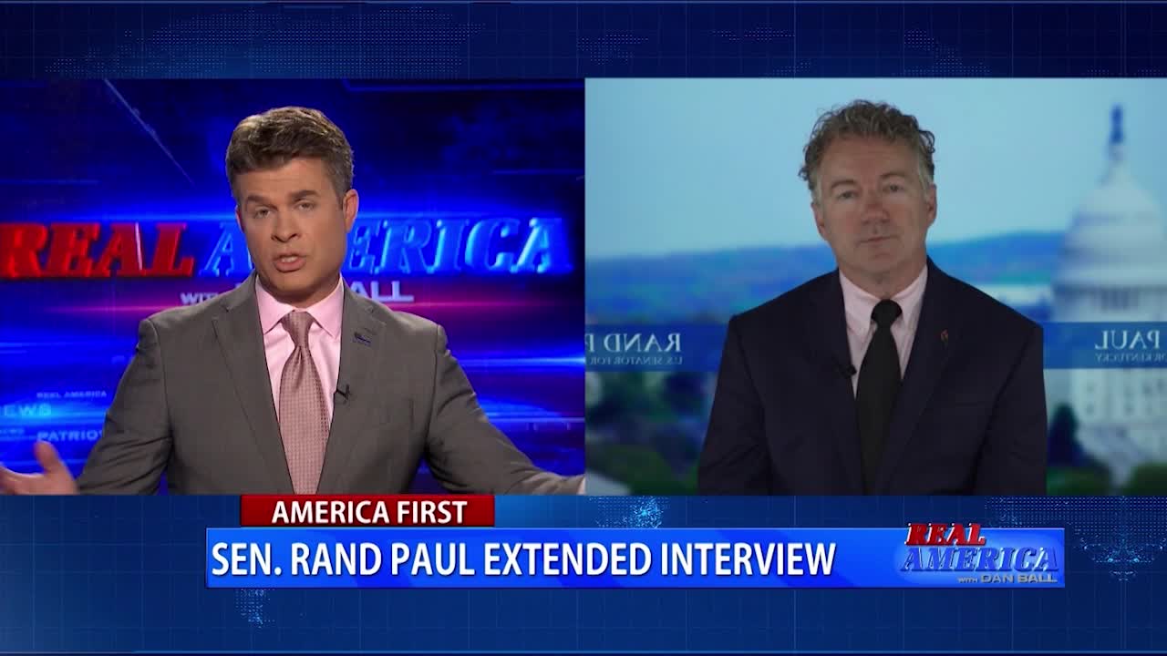 Real America - Dan W/ Sen. Rand Paul (Part 2)