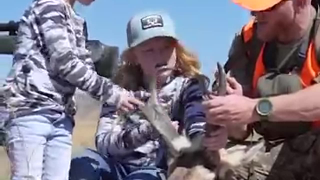 Pronghorn shot at 300 yards_ 6 creedmoor __perfect heart