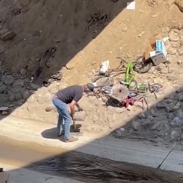 LOL: Gavin Newsom Caught Cleaning Up Homeless Encampment