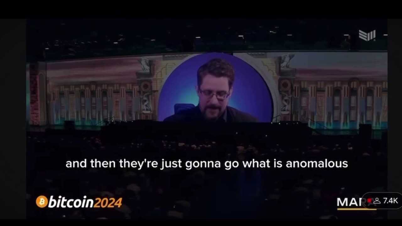 Snowden shares warning at Bitcoin Conference In Nashville | Check Description