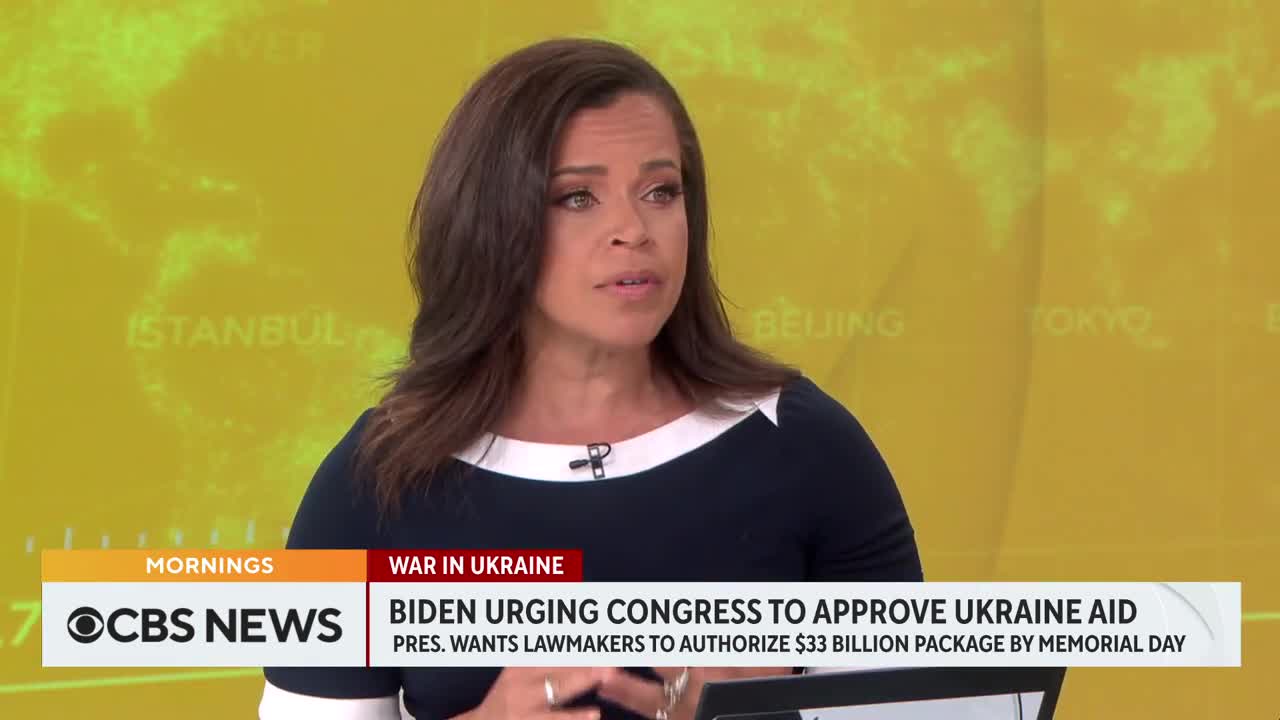Biden urges Congress to approve more Ukraine aid