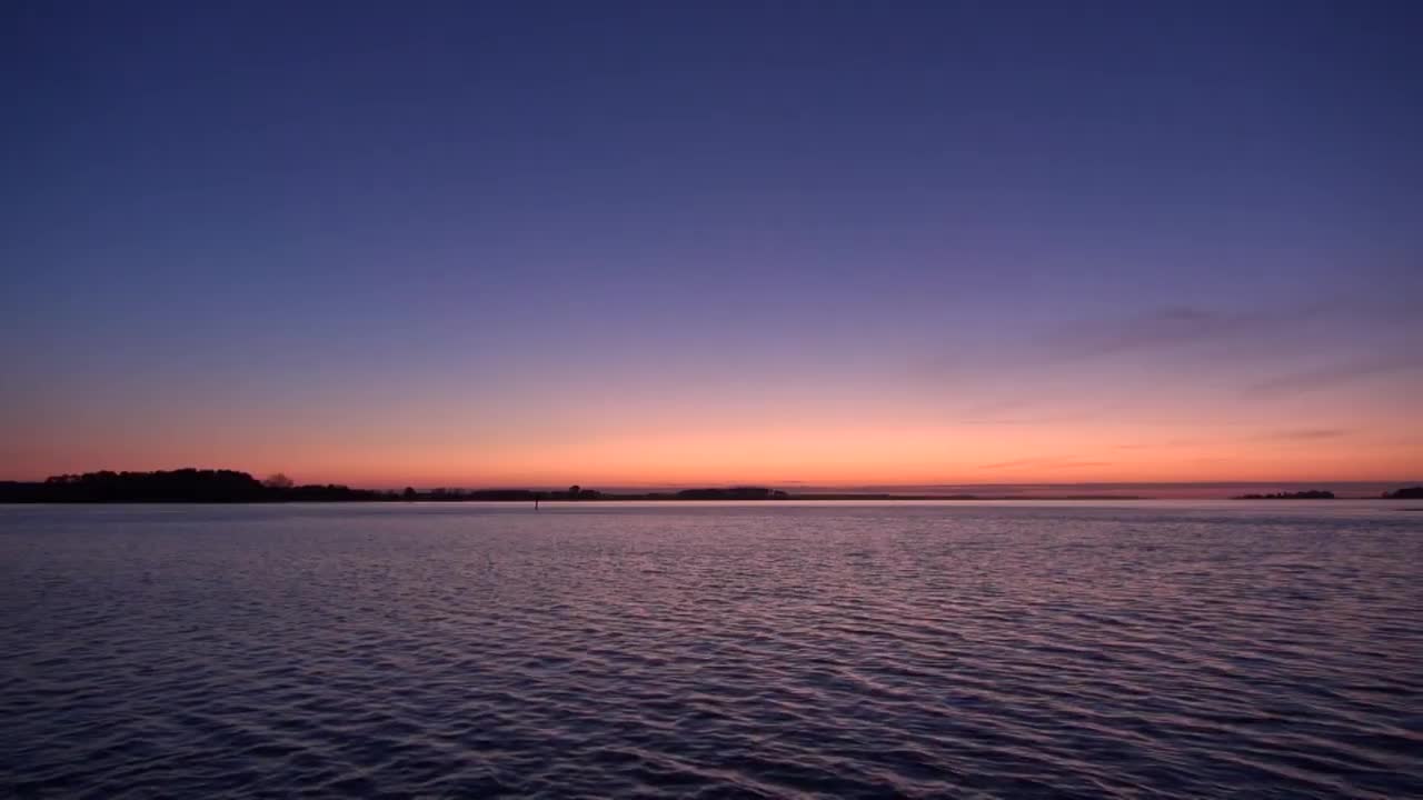 Piney Point, MD - SUNRISE - 1 Hour - NO SOUND